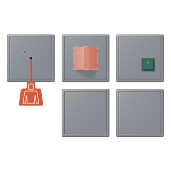 Jung Notrufset m.USV   NRS LC 0834-2 251 