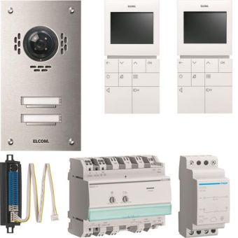 ELCOM Videoset 2WE,Color         VSZ-2EM 