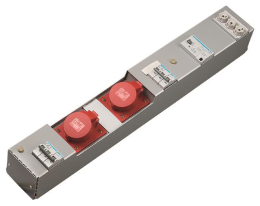 Hager Steckdosenleiste KVS 2xCEE ZAH002L 