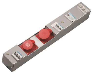 Hager Steckdosenleiste KVS CEE   ZAH014L 