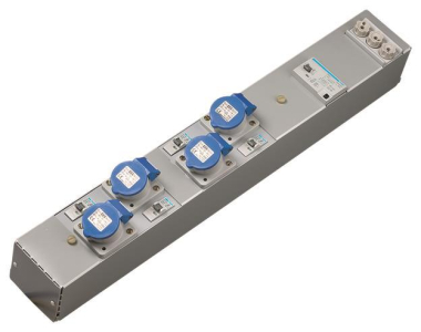 Hager Steckdosenleiste KVS 4xCEE ZAH004L 