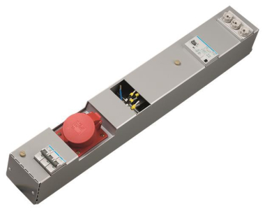 Hager Steckdosenleiste KVS 1xCEE ZAH017L 