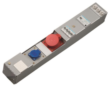 Hager Steckdosenleiste KVS 1xCEE ZAH012L 