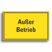 HEIN 2770 Hinweisschild Außer 
