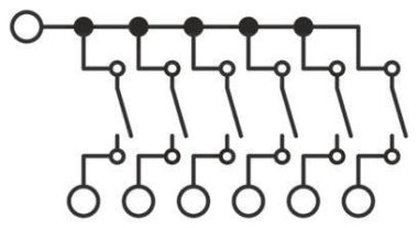 Phoenix 1487214      PTFIX 6/6X2,5-MT BU 