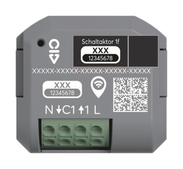 BJ Schaltaktor 1-fach UP      62811 U-WL 