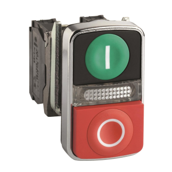 Schneider Doppeldrucktaster XB4BW73731G5 