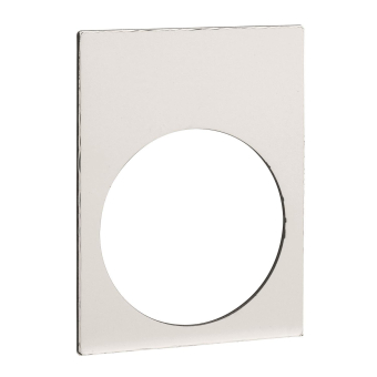 GS Leerschild weiss            ZB2BY4101 