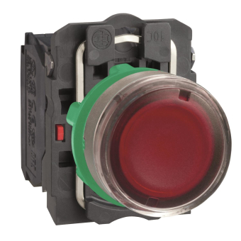 Schneider Leuchtdrucktaster, XB5AW34M5C0 