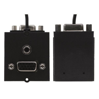 Bachmann Rahmen 1xVGA+Klinke 90° 917.058 