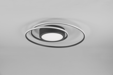 TRIO Deckenleuch. YAVA Schwarz 672310232 