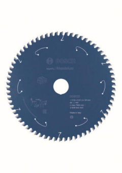 Bosch Kreissägeblatt EX AL T 216x30mm 6 