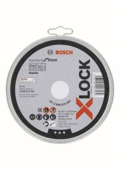Bosch X-LOCK Trennscheibe 125mm 