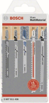 Bosch Stichsägeblatt-Set 15?tlg. 