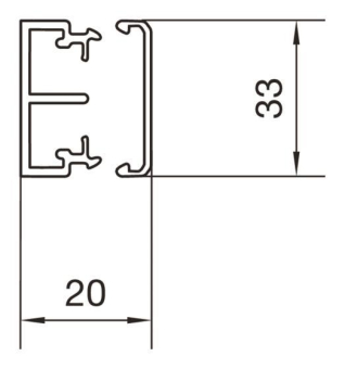 Hager Leitungsführungskanal LF2003607035 