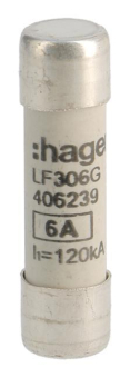 Hager Sicherungseinsatz 10x38mm   LF306G 