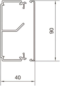 Hager Leitungsführungskanal LF4009107030 