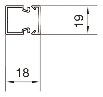 Hager Leitungsführungskanal LF2002009016 