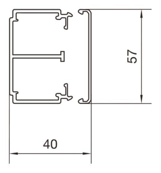 Hager Leitungsführungskanal LF4006107035 