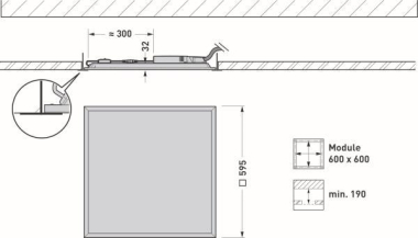 TRIL Einbauleuchten Siella C  6000628140 