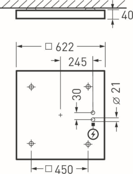 Trilux Creavo D LW19-03 50-830   7629840 