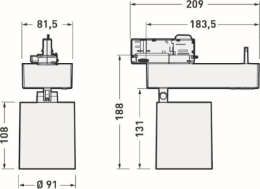 TRIL Strahler/Spots B.Veo HCL    8750762 
