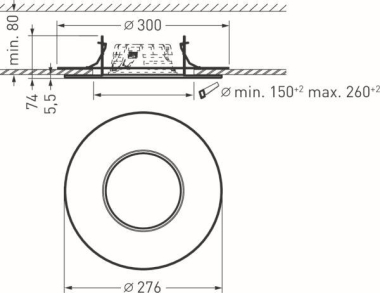 TRILUX Amatris G4 C04 SP 260 01  8458400 