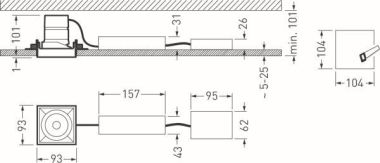 Trilux SNS QT3 WRFL-19 14-940 9002020700 