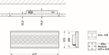 TRIL Einbauleuchten Creavo C  6000657051 