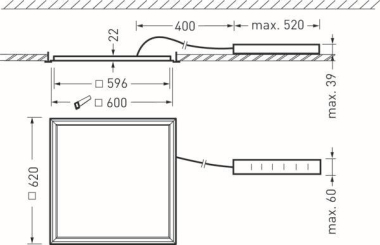 TRILUX ArimoFit G2 Act M84 PW19  8177762 