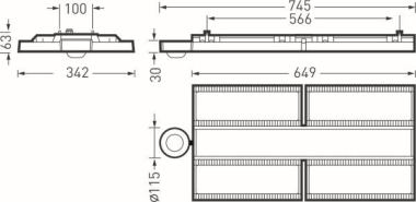 Trilux Mirona Fit TB 26000-840   7650551 