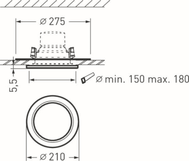TRILUX SNS RC05 KP drm 180 01    8184200 