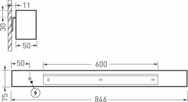 Trilux Fn5 WI8 DIL 40-830 ETDD   7557151 