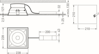 Trilux SNS QC7 HRVFL-19 20-   9002020579 