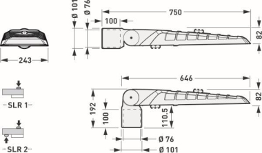TRILUX LIQ 70N-AB7L-LR/75/82/91- 7837340 
