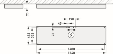 TRIL Reinraumleuchten Fidesca SD 8892351 