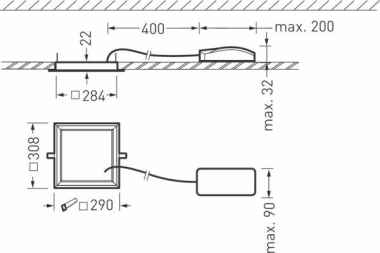 TRILUX ArimoFit G2 M52 PW 20-840 8170340 