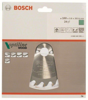Bosch Sägeblatt KSB160/24WZ16 2608640596 