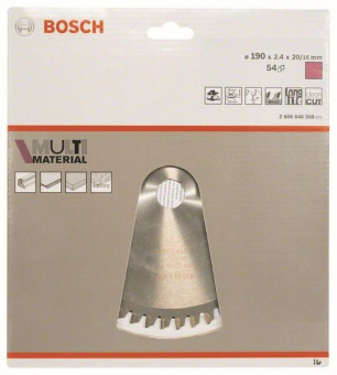 Bosch Kreissägeblatt Multi    2608640508 