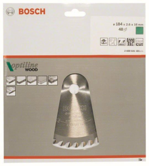 Bosch Kreissägeblatt Optiline 2608641181 