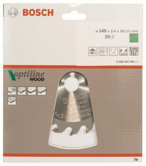 Bosch Kreissägeblatt Optiline 2608640586 