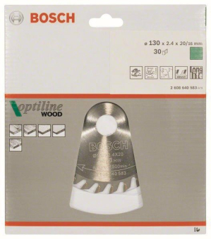 Bosch Kreissägeblatt Optiline 2608640583 