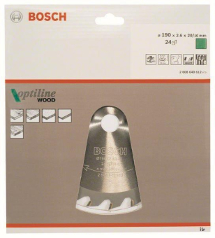 Bosch Kreissägeblatt Optiline 2608640612 
