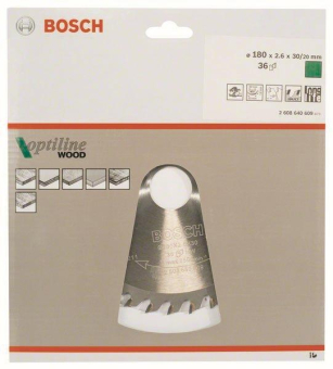 Bosch Kreissägeblatt Optiline 2608640609 