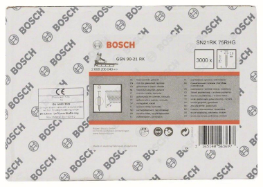 Bosch 2608200040         RUNDK.NAGEL 21° 