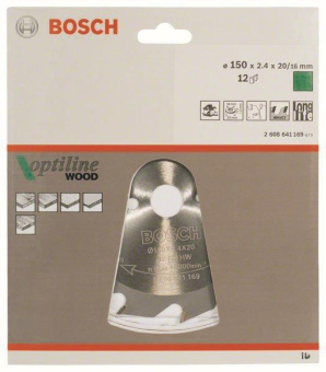 Bosch Kreissägeblatt Optiline 2608641169 