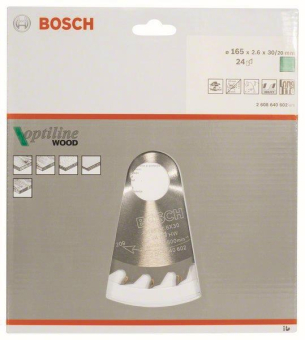 Bosch Kreissägeblatt Optiline 2608640602 