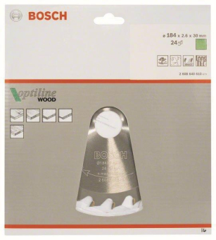 Bosch Kreissägeblatt Optiline 2608640610 