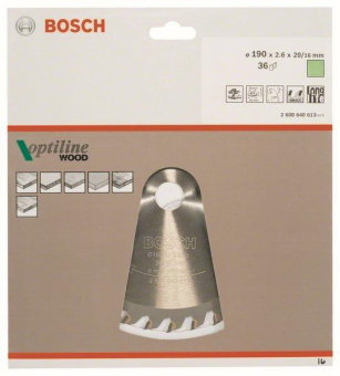 Bosch Kreissägeblatt Optiline 2608640613 