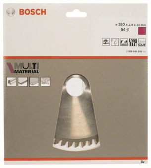 Bosch Kreissägeblatt Multi    2608640509 